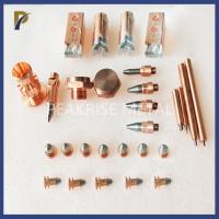 China Polished Surface Tungsten Copper Alloy Electrode For High Voltage Switch factory