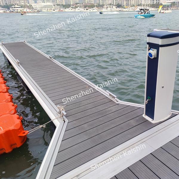 Quality Aluminum Alloy Floating Platform Jet Ski Dock Pontoon Marina Gangway Boat for sale