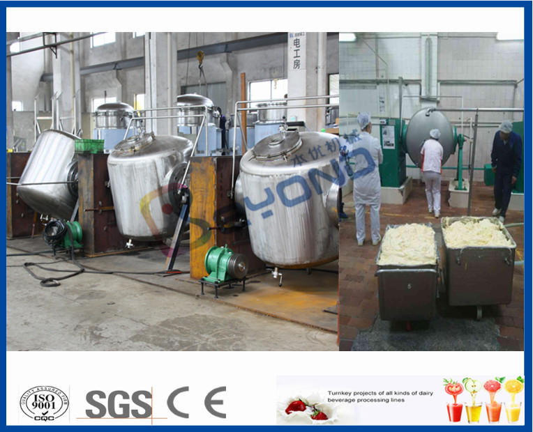 China 20000LPD Milk Processing Butter Making Equipment For Dairy Processing Plant factory