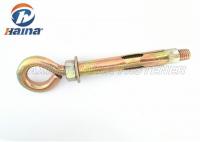 China Carbon Steel M6-M30 Eye Sleeve Yellow Zinc Plated Concrete Anchor Bolt factory