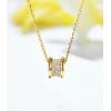 Quality 9mm Good Luck Charm Necklace 0.35ct 18k Solid Yellow Gold for sale