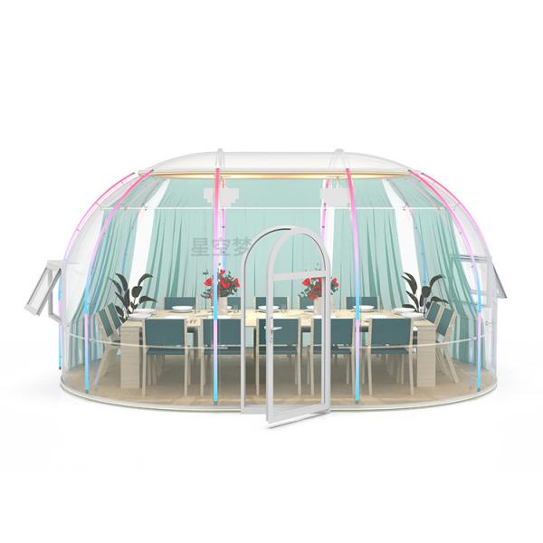 Quality Length 4m Igloo Bubble Tent Anti Noise Transparent Igloo Tent for sale