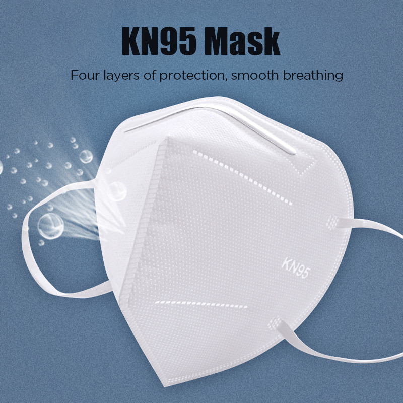 China KN95 Dustproof Anti-fog And Breathable Face Masks 95% Filtration Mouth Masks 3-Layer Mouth Muffle Cover factory
