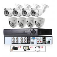 China 5W 1920x1080 8chs 3.6mm Lens 1/3 CMOS CCTV Camera Kit for sale