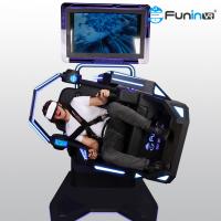 China VR 360 roller coaster fly simulator vr game machine for shopping mall amusement vr Simulator factory