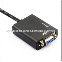 China Mini HDMI to VGA+Audio cable for sale