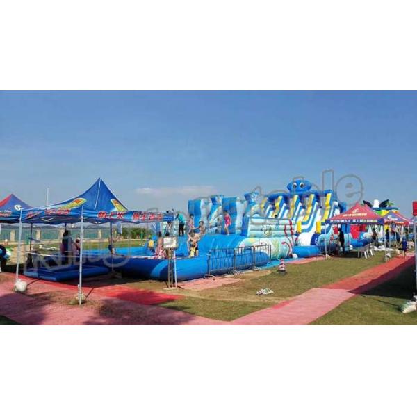 Quality Backyard Big Amazing Inflatable Water Parks Kid And Adult Outdoor Games for sale