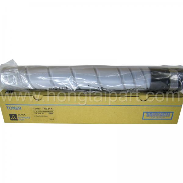 Quality Toner Cartridge for Konica Minolta bizhub C 258 308 368 (TN-324K A8DA130) for sale