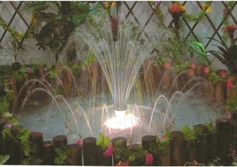 Quality Round Style Indoor 1m Small Musical Fountain Project for sale