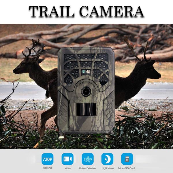 Quality PR300C 5MP Trail Cameras With Night Vision Motion Activated Waterproof 720p Full Hd Video for sale