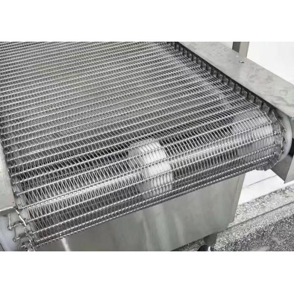 Quality Food Freezing Industry 316 Stainless Steel Spiral Mesh Belt for sale