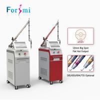 China Hot in Australia 12 inch 2000w pigmentation and nevuw q- switched nd yag laser removal machine with CE FDA approved factory