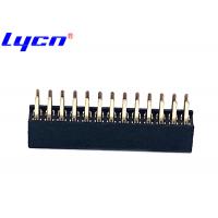 Quality 1.27 Mm DIP Female Header Connector Double Row U Type Terminal for sale