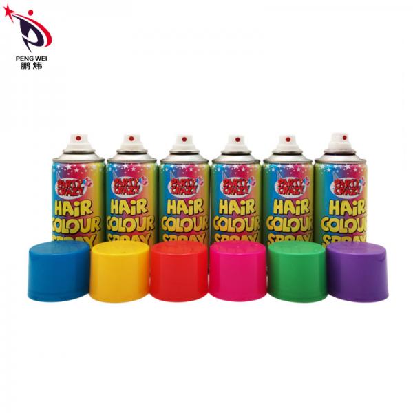 Quality 45x110MM Washable Hair Color Sprays Odorless 6 Colors Assorted for sale