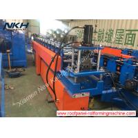 China Top Hat Purlin Roof Truss Forming Machine With Embossing / Stiffener for sale