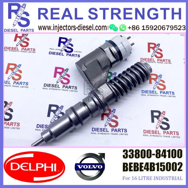 Quality 33800-84100 Vo-lvo Diesel Injector DELPHI BEBE4B15002 A3 For L ENGINE TAIWAN 3 for sale