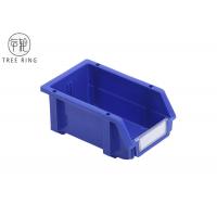 China Stackable Small Tooling Storage Bins For Screws And Bolts Using On Shelf  Rack Board factory