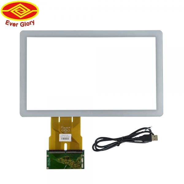 Quality 15.6 Inch Capacitive Touch Panel , LCD Touch Screen For Vandal Proof Car for sale