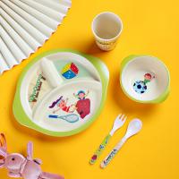 China Non Toxic Durable 100% Melamine or Bamboo Fibre Tableware Sets Dishwasher Safe factory