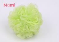 China Loofah Exfoliating Shower Body Sponge , Mesh Bath Pouf Ball Shape For Exfoliation factory