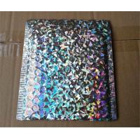 China Recycled Holographic Bubble Envelopes Decorative Mailing Bags Self Sealing factory