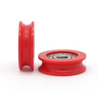 Quality Red Nylon Coated Bearings Wear Resistant Nylon Ball Bearings for sale