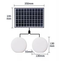 Quality IP66 2pcs Solar Camping Lights Outdoor Portable Camper Solar Lights for sale
