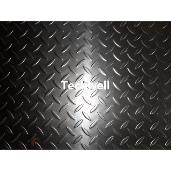 Quality 4mm Stainless Steel Checkered Plate Embossing Machine With Leveling Device for sale