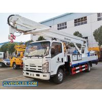 China 18M 22M high altitude Truck Mounted Aerial Platform with water tank factory