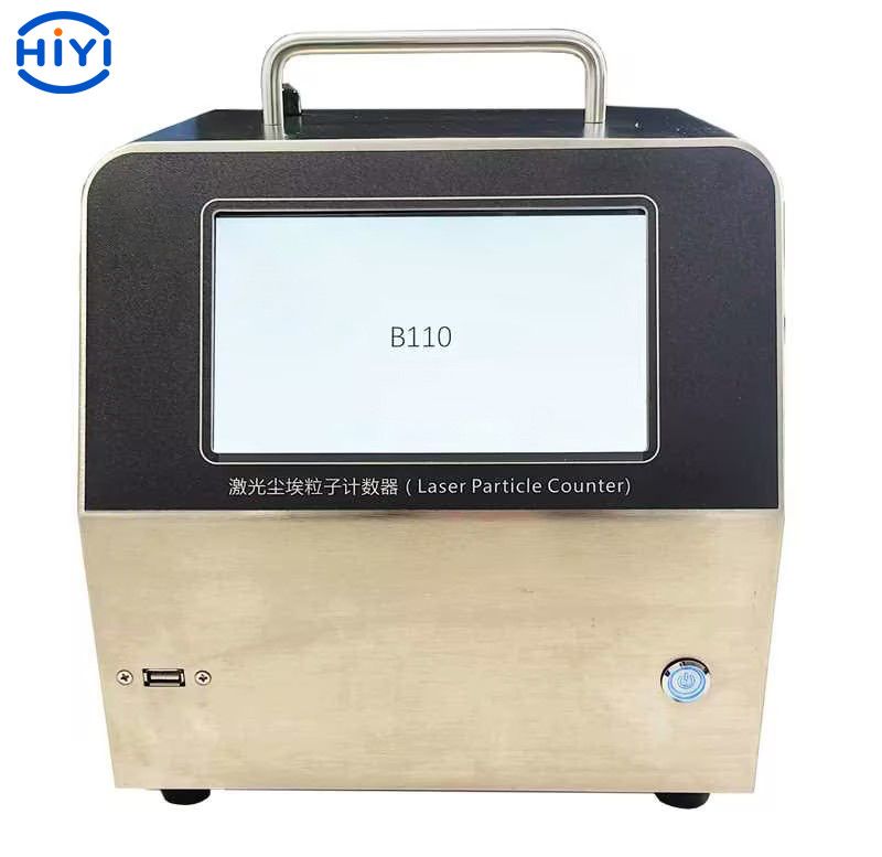 China B110 Laser Particle Counter Size Range 0.1 Micro Meter 28.3L/M Flow For AR Glass & Semiconductor Chip Manufacturi factory
