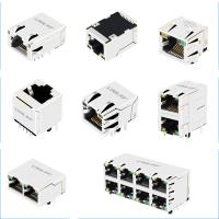 china RJ45 Modular Jack With / Without Magnetic None POE / POE / POE+