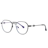 China Anti Blue Light Acetate Metal Glasses Optical Eyeglasses Frames PC Lens factory
