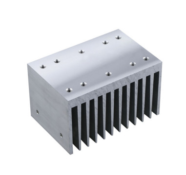 Quality Extruded Aluminum Heatsink Extrusion Profiles Customized Shape With CNC Machining for sale