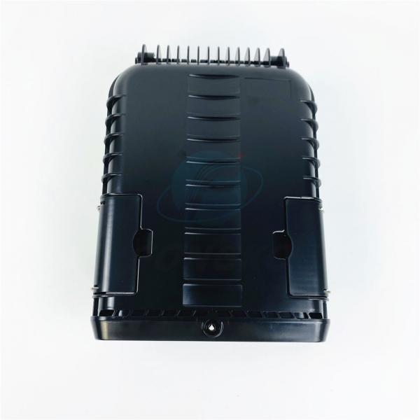 Quality Outdoor Waterproof Black Fiber Optical Fat Ftth Splitter Box Distribution 16 Core for sale