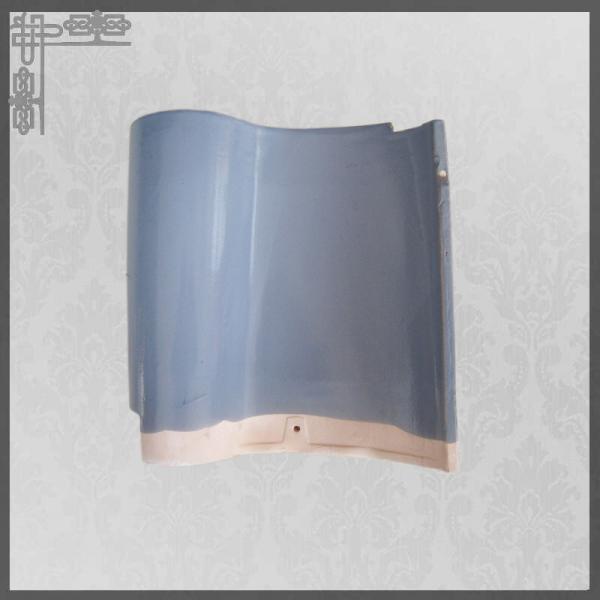 Quality Blue Glazed S Type Ceramic Roof Tiles Building Construction Material for sale