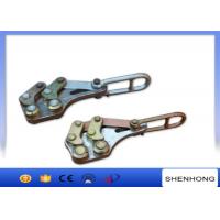 China 10-30KN Overhead Line Construction Tools Eccentric dual-cam earth wire grips for pulling cable wire factory