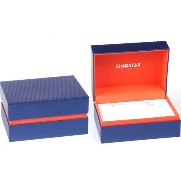 Quality Plastic Watch Presentation Box , Custom Luxury Handmade Mens Watch Gift Box for sale