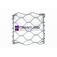 Quality Flood Control Gabion Wire Baskets PVC Coated Simple And Fast Installation for sale