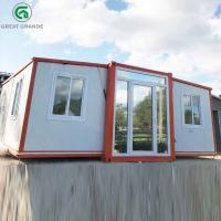 China Expandable Container House Prefabricated Expandable Shipping Container Homes Readymade House Container Storage Container factory