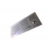 China Kiosk Panel Mount Multi Device Keyboard And Mouse , 104 Oval Keys Keyboard Pointing Device factory
