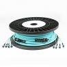 China MPO - MPO OM3 - 300 Pre Terminated Multi Fiber Cables 48F With Plastic Spool factory