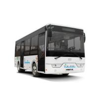 China 6M Battery Electric Mini Bus City 14 Seater Leaf Spring Suspension. factory
