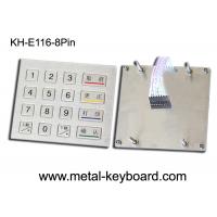 Quality Ruggedized Kiosk Metal keypad 4 X 4 Matrix with IP 65 Water - proof for sale