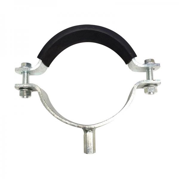 Quality Heavy Duty Strut Channel Pipe Clamp Rubber Reinforced Hanging Galvanized for sale