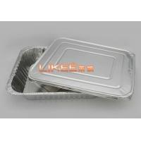 China 0.030mm Disposable Aluminium Foil Food Container For Food Packaged factory