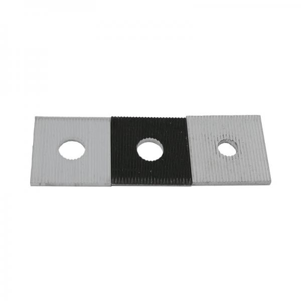 Quality Non Slip Square Galvanized Washers Plate OEM With Round Hole for sale