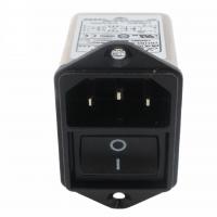 Quality YB-B Series Electrical Noise Plug in EMI Noise Filter With Socket And Switch for sale