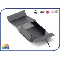 Quality Spot UV Logo Rigid Magnetic Lid Gift Foldable Box Matte Lamination for sale