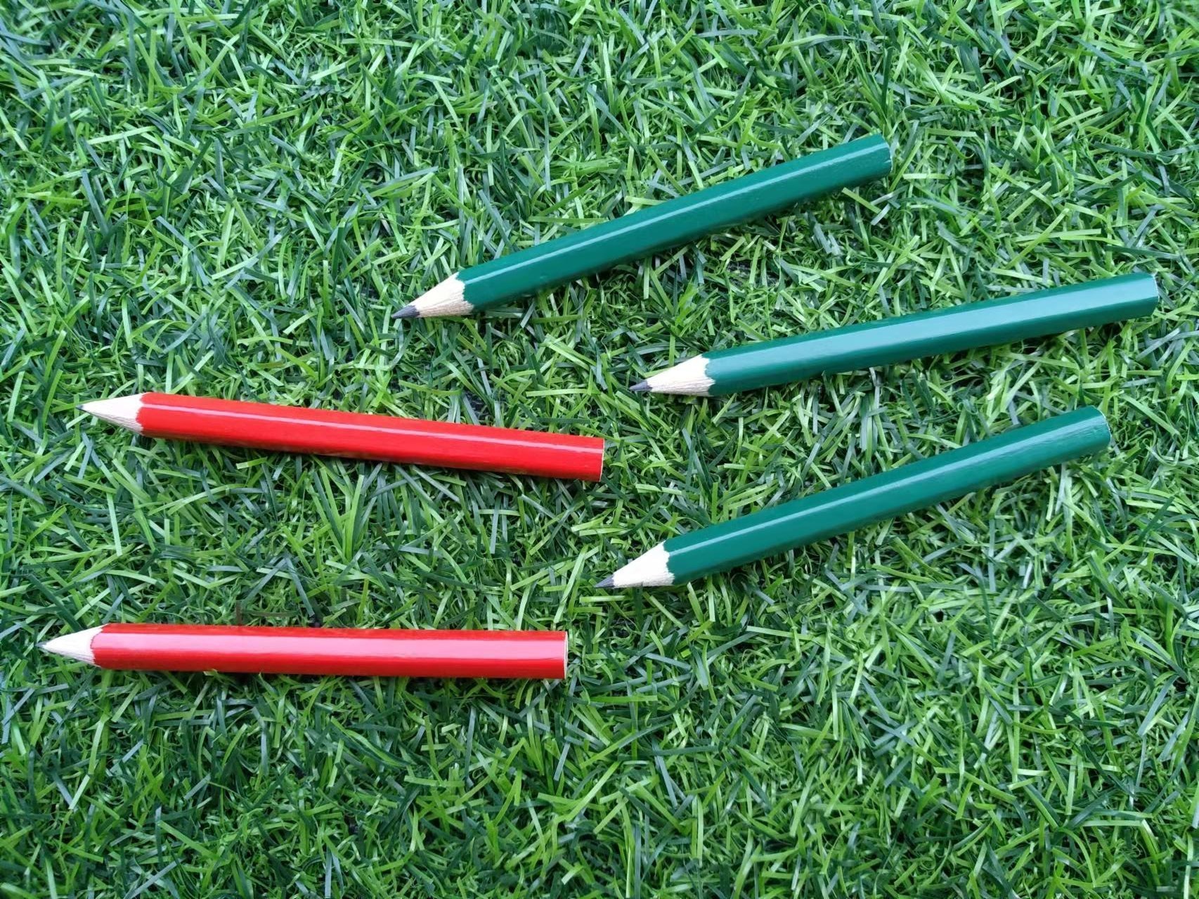 China hexagon golf pencil , Hexagonal golf pencil , golf pencil , wooden pencil eraser , wood golf pencil factory