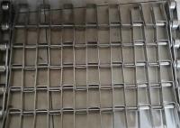 China SS304 Honeycomb Conveyor Belt , Metal Mesh Belt For Bread Baking Oven factory